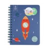 Yoobi 6"x8" Journal Spiral with Elastic Band Outer Space - 2 of 3