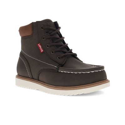 Levi's Kids Dean Waxed UL NB Unisex Moc Toe Boot