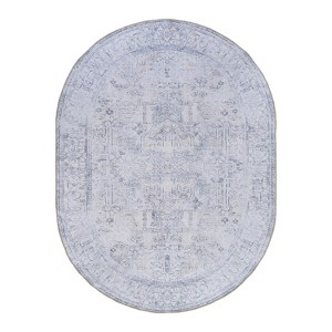 World Rug Gallery Vintage Inspired Distressed Machine Washable Area Rug - 1 of 4