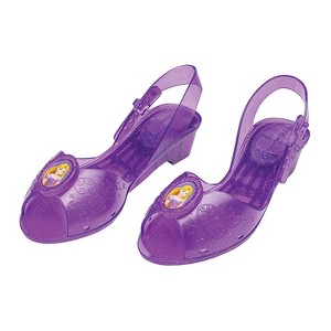 Girl's Disney's Tangled Rapunzel Jelly Shoes - Size 11/12 - 1 of 1