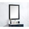 Elegant Lighting Aqua vanity mirror 27x36 inch in black - 3 of 4