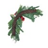 National Tree Company 24" Mixed Pine and Bow Christmas Corner Swags - image 4 of 4