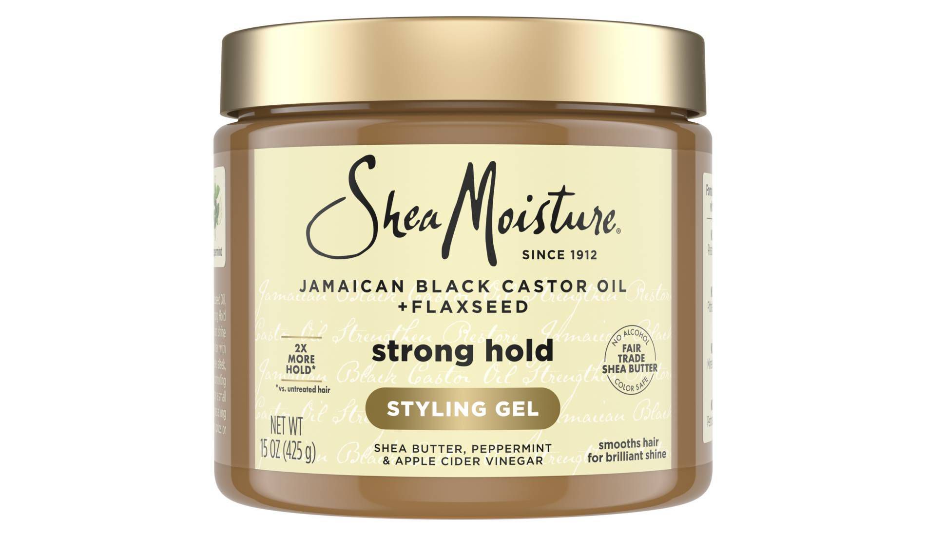 SheaMoisture JBCO Styling Gel - 12pc/15oz: For All Hair Types, Hair Styling