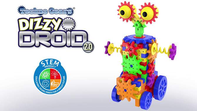 The Learning Journey Techno Gears - Dizzy Droid 2.0 (50+ pcs), 2 of 5, play video