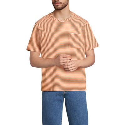 Lands' End Men's Short Sleeve Cotton Linen Tee