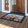 Briarwood Lane Spring Doormat 30x18 Indoor Outdoor Patriotic Wagon For Spring Doormat - 3 of 4