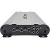 Audiobank 2 Channels 2000 WATTS Bridgedable Car Audio Stereo Amplifier P2002 Heavy-Duty Aluminum Alloy Heatsink | Class A-B Operation Remote On/Off - 3 of 4