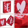 Joyfy Valentines Day Table Decoration LOVE Wooden Blocks Love Signs, Home Decoration LOVE Letter Table Sign for Girlfriend Wife Party Wedding Decor - 4 of 4