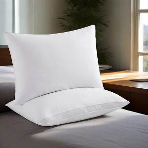 Peace Nest Set of 2 100% Cotton Bed Pillows - 1 of 4