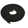 Monoprice Cat6 Ethernet Patch Cable - 50 Feet - Black | Flat Snagless RJ45, Flat, 550MHz, UTP, Pure Bare Copper Wire, 30AWG - Flexboot Series - 2 of 4