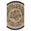 Earth Rugs Pinecone Round Trivet – Rustic Cabin Kitchen Hot Pad 10"x10" - 3 of 3