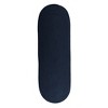 Colonial Mills Port Royale Braided Runner, Navy 2x9, Oval Shape - 2 of 4