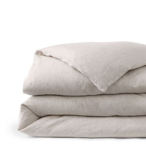 Lands' End Linen Chambray Duvet Cover - 1 of 3