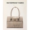 Laptop Bag for Women Work Tote 15 Inch Briefcase Messenger Bag Waterproof Business Office Professional Large Capacity Handbag Shoulder Bag,Apricot - 2 of 4