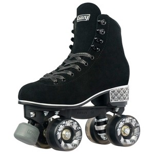 Crazy Skates Evoke Roller Skates For Women - Stylish Suede Quad Skates - 1 of 4