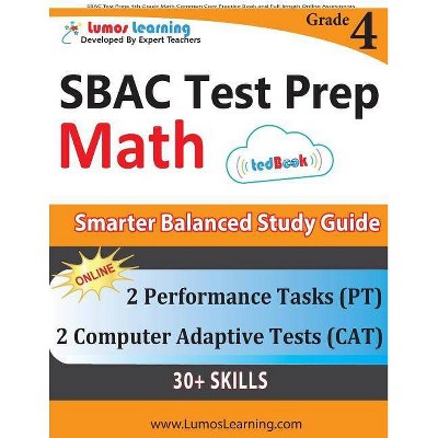 SBAC Test Prep - by  Lumos Learning (Paperback)