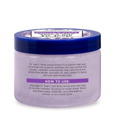 Dr Teal&#39;s Exfoliate &#38; Renew Lavender Epsom Salt Body Scrub - 16oz_2