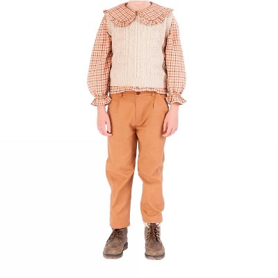 Girl Peter Pan Ruffle Blouse - Wander & Wonder
