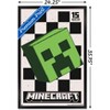 Trends International Minecraft: 15th Anniversary - Posterized Creeper Framed Wall Poster Prints - 3 of 4