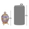 Design Toscano Romanov-style Tassel Enameled Egg - 3 of 3