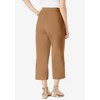 Jessica London Women's Plus Size Everyday Stretch Knit Wide Leg Crop Pant - 3 of 4