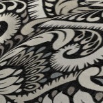 black aurora damask