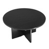 Maliang 35.8" X 35.8" X 18.9" Modern Minimalist Coffee Table, Nordic Style Coffee Table, Suitable For Both Home And Office - 3 of 4
