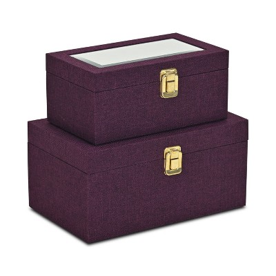 Cheung's Canter Isle Linen Box Set - Purple