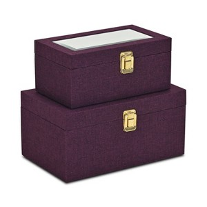 Cheung's Canter Isle Linen Box Set - Purple - 1 of 4