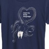 Women's - Disney Villains - Read My Body Language Ursula Short Sleeve Graphic T-Shirt - 2 of 4