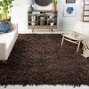 Leather Shag LSG601 Hand Woven Rugs - Safavieh - 2 of 3