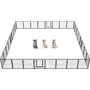Rollick Dog Playpen for Yard, RV Camping, 32 inch 32 Panels - 1 of 3