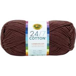 Lion Brand 24/7 Cotton Yarn - 1 of 2