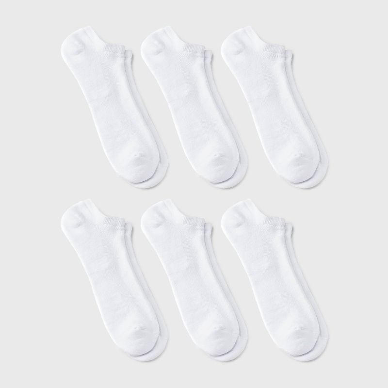 Men's Odor Resistant No Show Socks 6pk - Goodfellow & Co™ 6-12, 1 of 4