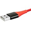 Monoprice USB 2.0 Micro B to Type A Charge & Sync Cable - 3 Feet - Red | Nylon-Braid, Durable, - AtlasFlex Series - 4 of 4
