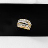Ross-Simons 0.75 ct. t.w. Diamond Multi-Row Twist Ring in 14kt 2-Tone Gold - 4 of 4