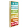 Stupell Industries Fun Inspirational Rainbow Phrases, 11" x 25" - 3 of 4