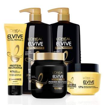 L'Oreal Paris Elvive Dream Lengths Super Detangling Conditioner with Fine  Castor Oil and Vitamins B3 and B5 for Long, Damaged Hair, Instantly