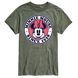 Men's - Disney - Minnie Mouse Short Sleeve Graphic T-Shirt - 1 of 4