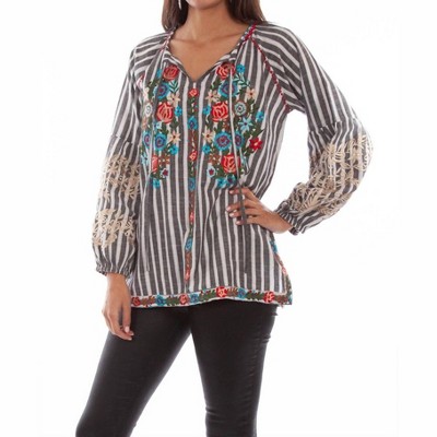 Women's Striped Top - Scully