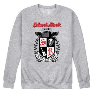 Men's - School of Rock - School Crest Graphic Fleece Sweatshirt - 1 of 4