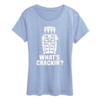 Women's - Instant Message - Whats Crackin Short Sleeve Graphic T-Shirt