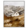 Art Remedy House in the Mountains Landscape Wall Art Framed - 4 of 4
