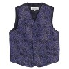 Gioberti Boy's 4pc Paisley Vest Set - 2 of 4