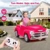 12V Kids Ride On Car, Licensed Chevrolet 3100 Pickup Battery Powered Electric Vehicle - 4 of 4