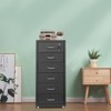 YIYIBYUS Vertical Metal File Cabinet with Lock, Modern Filing Cabinet - 2 of 4