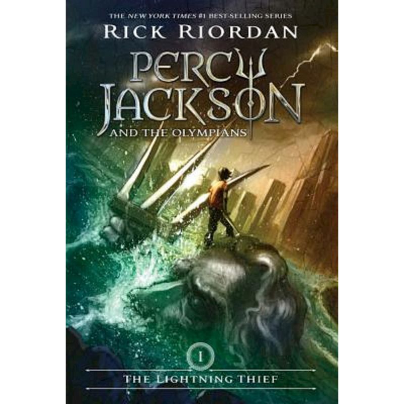 The Lightning Thief ( Percy Jackson and the Olympians) (Paperback) by Rick Riordan, 1 of 2