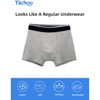 TIICHOO Washable Incontinence Underwear for Boys Cotton Reusable Nighttime Underwear Boxer Briefs 5 Pack - 2 of 4