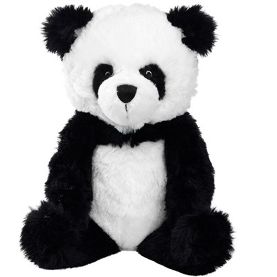 8" Gund Panda Stuffed Animal Plush Black and White 