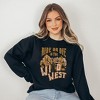 Simply Sage Market Women's Graphic Sweatshirt Ride or Die Wild West - 2 of 3